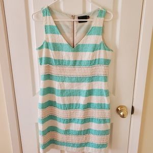 Lace Striped Dress s. 6